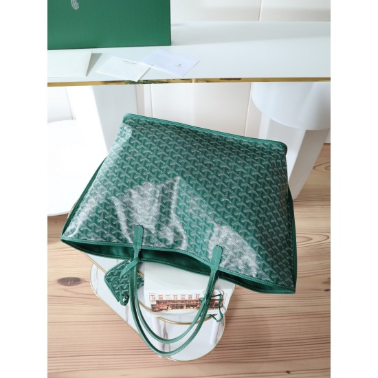 Premium quality original material p650 reversible anjou double-sided support oversized imported version of the first layer of calf leather customized goyardine rain dew cotton and linen version of the symmetrical pattern senior sense of whatever color on 