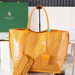 Premium quality original material p650 reversible anjou double-sided support oversized imported version of the first layer of calf leather custom goyardine rain rainbow cotton and linen version of the symmetrical pattern senior sense of whatever color on 