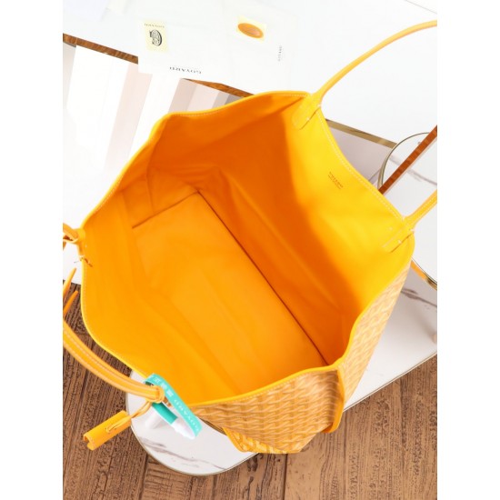 Premium quality original material p650 reversible anjou double-sided support oversized imported version of the first layer of calf leather custom goyardine rain rainbow cotton and linen version of the symmetrical pattern senior sense of whatever color on 