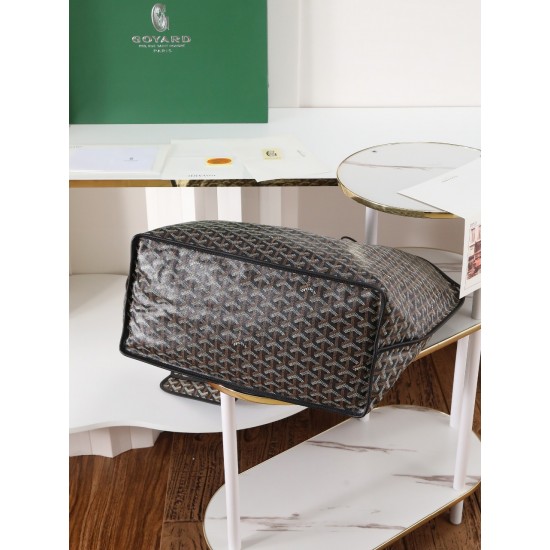 Premium quality original material p650 reversible anjou double-sided support oversized imported version of the first layer of calf leather customized goyardine rain dew cotton and linen version of the symmetrical pattern high sense of whatever color on th