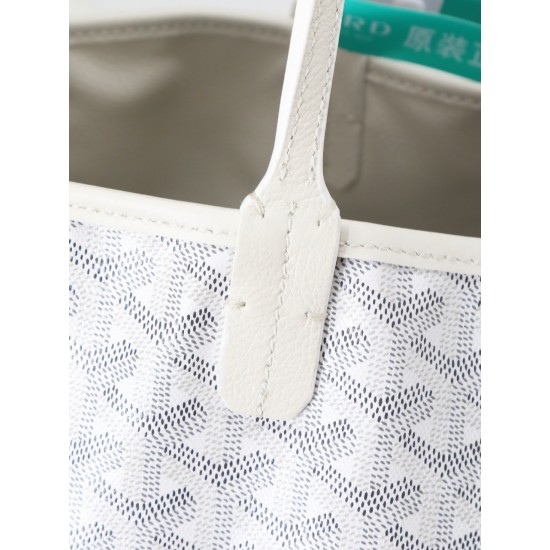 Premium quality original material p650 reversible anjou double-sided tray oversized imported version of the first layer of calf leather customized goyardine rain dew cotton and linen version of the symmetrical pattern high sense of whatever color on the b