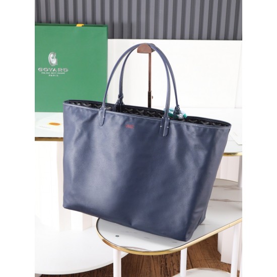 Extraordinary quality original material p650 reversible anjou double-sided support oversized imported version of the first layer of calf leather custom goyardine rain rainbow cotton and linen version of the symmetrical pattern senior sense of whatever col