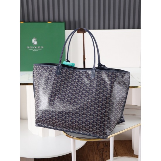 Extraordinary quality original material p650 reversible anjou double-sided support oversized imported version of the first layer of calf leather custom goyardine rain rainbow cotton and linen version of the symmetrical pattern senior sense of whatever col