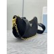 F490 with counter counterpart full set of packaging exclusive customized new crescent moon bag black 1BH222 multifunctional crossbody bag this ReNylon handbag is made of recycled nylon fabric exquisite and versatile fusion of archival library styling and 