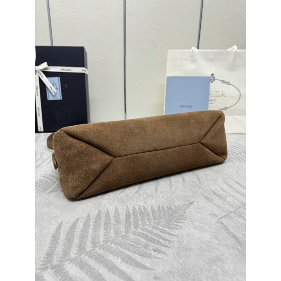 F670 new underarm bag Aimee suede suede 1BC228 large frosted leather arrived new shoulder bag design inspired by the exploration of Hobo silhouette soft lines quite modern sense of leather soft super versatile back a lot of euphonious leather silhouette c