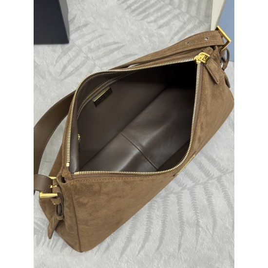 F670 new underarm bag Aimee suede suede 1BC228 large frosted leather arrived new shoulder bag design inspired by the exploration of Hobo silhouette soft lines quite modern sense of leather soft super versatile back a lot of euphonious leather silhouette c