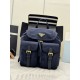 F470 with a full set of the right version of the counter packaging exclusive custom new small backpack 1BZ677 blue gold buckle This nylon backpack is part of Prad's traditional design highlighting the brand's important qualities innovative materials luxur