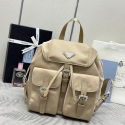 1BZ677 Small Shoulder Bag Milk Tea Back in Stock