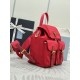F470 with a full set of the right version of the counter packaging exclusive custom new small backpack 1BZ677 red gold buckle This nylon backpack is part of Prad's traditional design highlights the brand's important qualities innovative materials luxury p