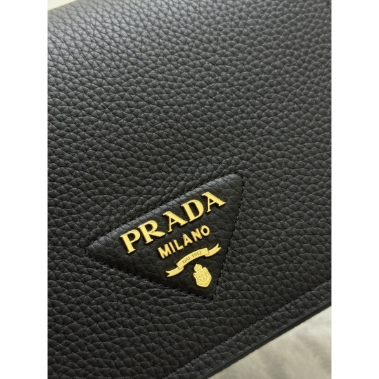 F750 with counter counter version of the full set of packaging exclusive customized new gold buckle double shoulder strap 1BD314 gold buckle this double shoulder strap with imported deerskin grain cowhide leather with two exchangeable adjustable long shou