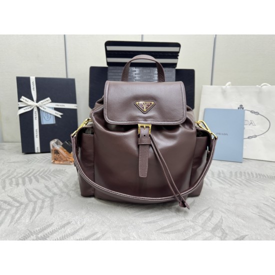 New Backpack Wine Red