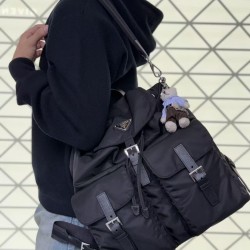 New Shoulder Bag Nylon Shoulder Strap Black Upper Picture