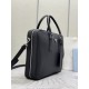 F850 Classic Briefcase Leather Shoulder Strap 2VE011 made of imported Saffiano leather Detachable adjustable cross grain shoulder strap Top brushed hardware Two-way zipper zipper closure to the end of the newest design Newly designed Prada logo lining Fou