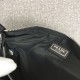 P150 top original single PRADA classic nylon cloth handbag latest styles counter synchronization genuine development model 2NH006 color black triangle mark within the code cloth label 165 generation of code top original single imported nylon material cowh