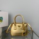 P670 top original single 2023 early spring new gold mini killer bag 1BA906 this Galleria handbag is made of iconic Saffiano leather with a detachable shoulder strap top gold hardware is a chic interpretation of the classic timeless elegance temperament of