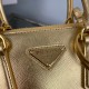 P670 top original single 2023 early spring new gold mini killer bag 1BA906 this Galleria handbag is made of iconic Saffiano leather with a detachable shoulder strap top gold hardware is a chic interpretation of the classic timeless elegance temperament of