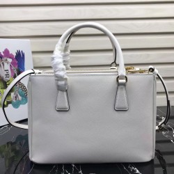 P680 P's Small Super Pop Killer Bag Original Quality Saffiano Leather Leather Double Carry Handle Removable Adjustable Leather Shoulder Strap Gold-Plated Fittings Metal Engraved Logo on Triangle Leather Side Snap Button Closure Two Zippered Exterior Pocke