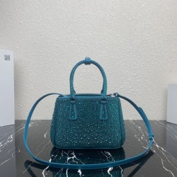 P780 top original 2023 new full star killer bag 1BA896 this mini satin handbags covered with different sizes of sparkling imported crystals to create outlined simple and exquisite lines of the bag body adorned with satin triangular lettering logo brand fe