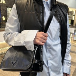 New messenger bag on the body