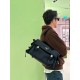 New messenger bag black on the body picture