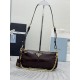 F550 with Counterfeit Full PackagingExclusive New 1BC221 Oil Waxed Leather Chain Shoulder BagThis shoulder bag brings together classic Prad design elements to create a sophisticated and versatile silhouette that bridges the gap between classic and contemp
