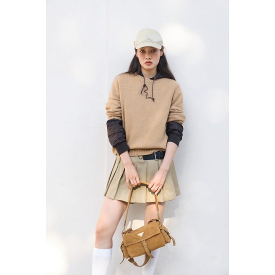 1BD394 Suede Cinnamon Upper Body Pic