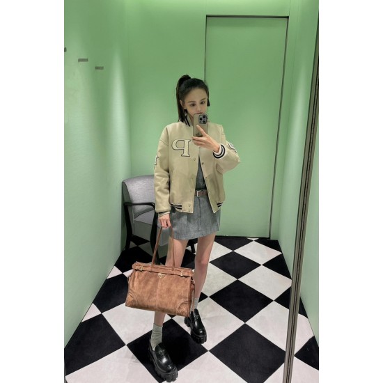 1BA439 Suede Dark Brown Top View