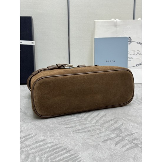 F780 new women's bag 1BA434 suede suede this handbag women's bag using imported inside with imported suede brushed leather inside with imported sheepskin clean lines and sophisticated elements intertwined interpretation of the elegant and functional desig