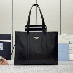 New Waxed Leather Tote Bag 1bg460 Returns