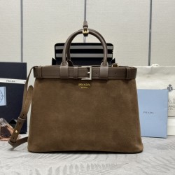 Large 1BA416 Nubuck Suede