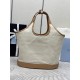 F530 with Counterfeit Full PackagingExclusive New Medium Tote Bag 1BG471 ArrivalThis tote bag is made of a linen blend fabric that displays a stylish sense of volume and sophisticated geometric shapes to emphasize its structured designCasual and versatile